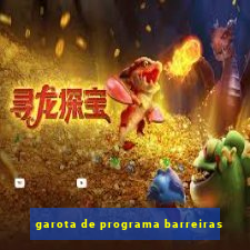 garota de programa barreiras